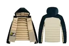Campera con capucha desmontable